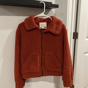 Aeropostale teddy jacket. Size small.